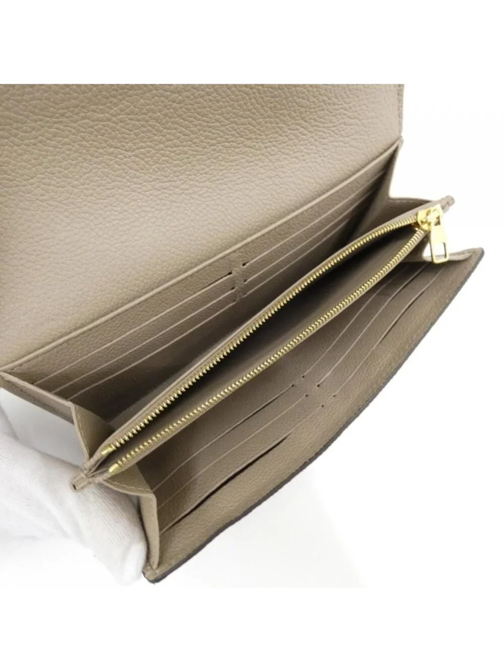 Louis Vuitton Monogram Empreinte Portefeuille Sarah Wallet